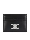 CELINE TRIOMPHE LOGO PLAQUE CARD HOLDER