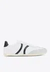 Celine Optic White Calf Leather Triomphe Sneakers