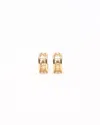 Celine Céline Triomphe Macadam Earrings