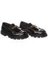 Celine Universite Triomphe Chain Leather Loafer