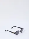 Celine Cl40235u Metal Triomphe 01a Nero Sunglasses In Black