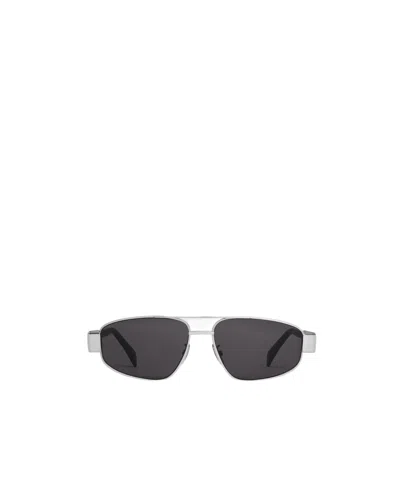 Celine Triomphe Metal 03 Sunglasses In Black