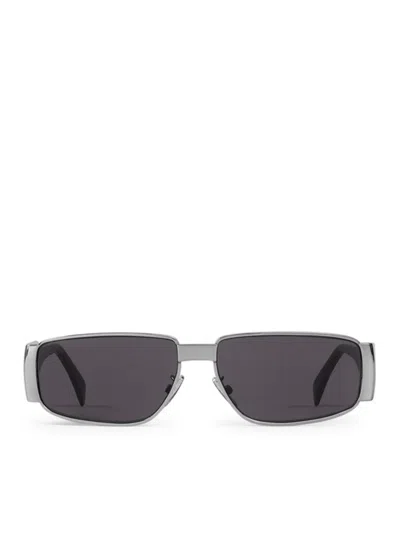 Celine Triomphe Metal 06 Metal Sunglasses In Brown