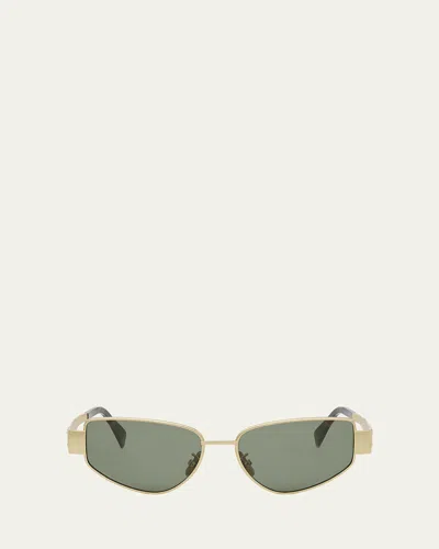 CELINE TRIOMPHE METAL CAT EYE SUNGLASSES