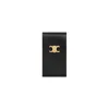 Celine Triomphe Mobile Phone Pochette In Shiny Calfskin