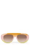Celine Triomphe Modern Sunglasses In Multi