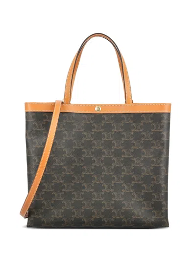Celine Triomphe Monogram-print Tote Bag