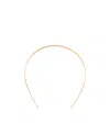 Celine Triomphe Multi Logo Headband In Yellow