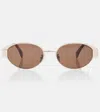 Celine Metal Triomphe Cl40235u 28e In Gold