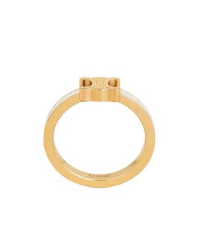 Celine Triomphe Ring In Multi