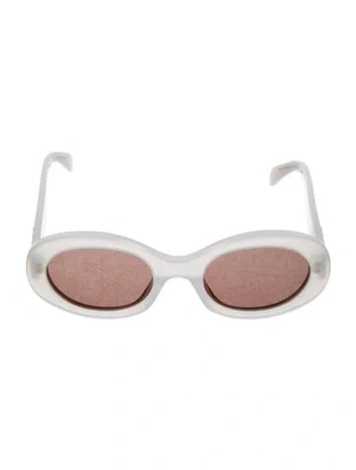 Pre-owned Celine Triomphe Round Sunglasses In Multi