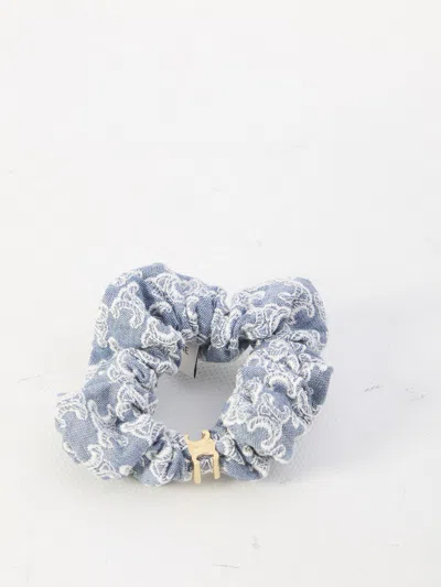 Celine Triomphe Hair Accessories In Blue