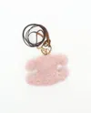 Celine Céline Triomphe Shearing Pom-poms Charm In Pink