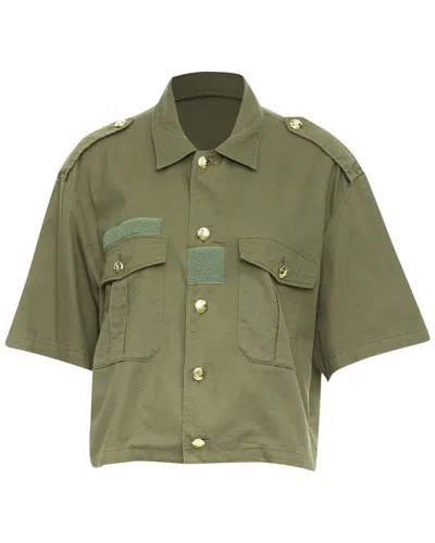 Pre-owned Celine Triomphe Shirt, Size Fr 36 (authentic Pre-loved)