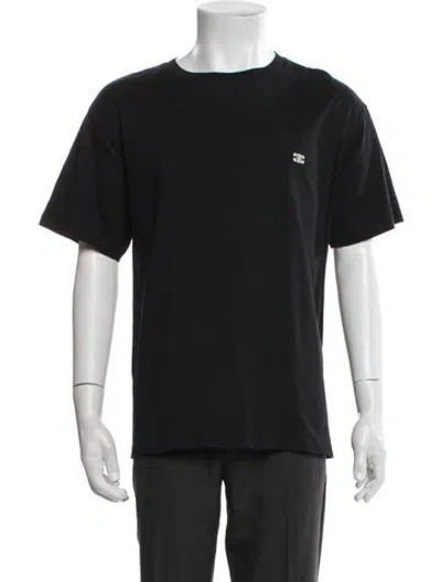 Pre-owned Celine Triomphe Short Sleeve W/ Tags In Black