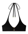 Celine Triomphe Short Strap In Black