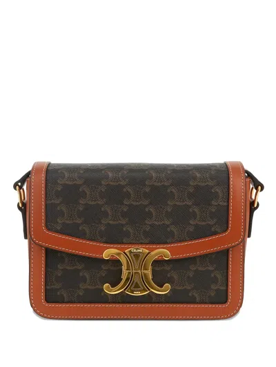 Pre-owned Celine Triomphe Shoulder Bag