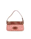 Celine Céline Triomphe Shoulder Bag In Pink