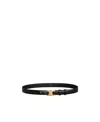 Celine Triomphe Smooth Cowhide Belt In Black
