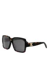 Celine Cl40316u Triomphe 52a Havana Sunglasses In Gray