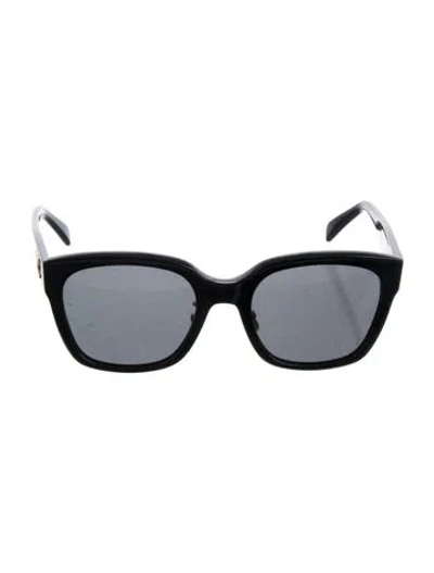 Pre-owned Celine Triomphe Square Sunglasses In Black