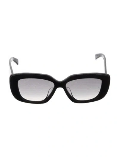 Pre-owned Celine Triomphe Square Sunglasses In Black