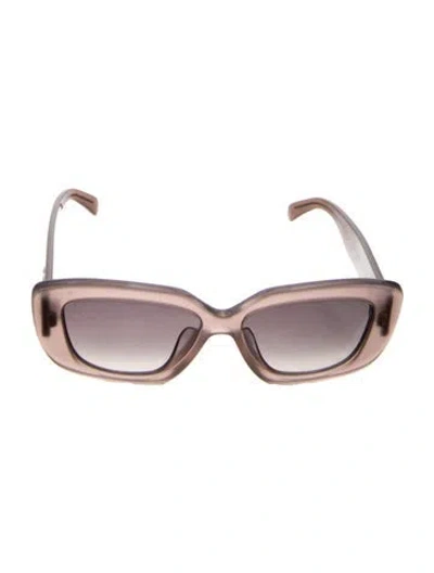 Pre-owned Celine Triomphe Square Sunglasses In Neutral