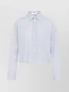 Celine Cropped Triomphe Cropped Shirt Women
