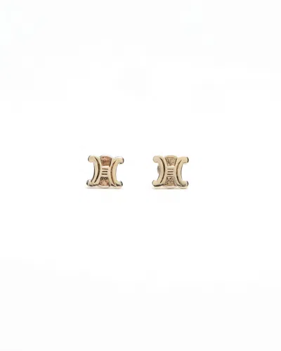 Celine Céline Triomphe Studs Earrings