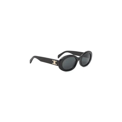 Celine Triomphe Sunglasses In Black