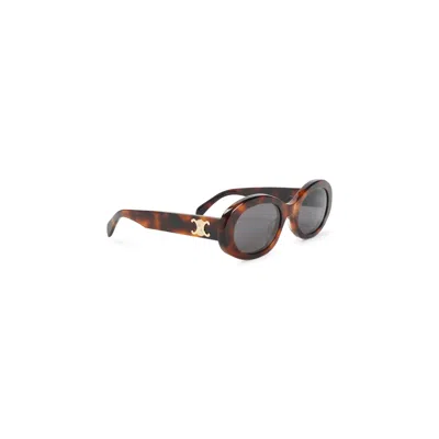 Celine Triomphe Sunglasses Women In Brown