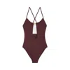 Celine Cut Out One Piece Swimsuit With Braided Detail