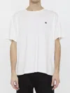Celine T-shirt With Round Neck And Short Sleeves