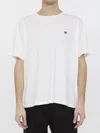 Celine T-shirt With Round Neck And Short Sleeves In Gray