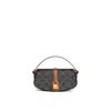 Celine Triomphe Tabou Shoulder Bag In Gray