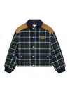 Celine Blouson Triomphe Bomber Jacket Women In Green
