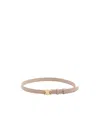 Celine Triomphe Taurillon Belt In Nude