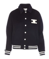 Celine Lapel Long-sleeved Jacket In Black