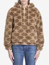 Celine Oversized Hoodie In Tan