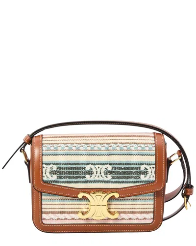 Celine Triomphe Teen Bag In Multi