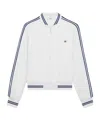 Celine Triomphe Tracksuit In Double Face Jersey In White