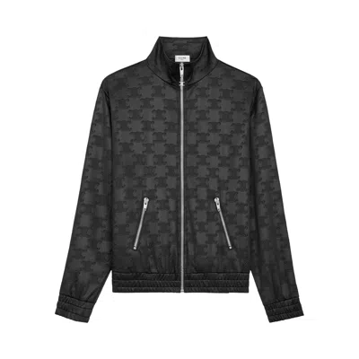 Pre-owned Celine Triomphe Tracksuit Jacket 'black' | Men's Size L