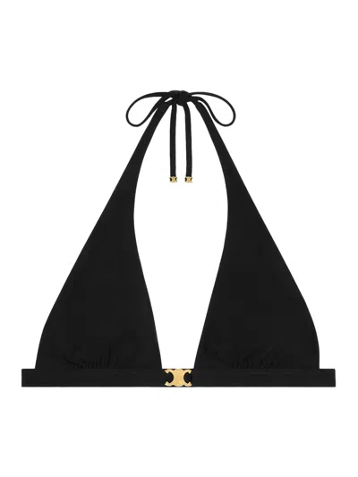 CELINE TRIOMPHE TRIANGLE TOP IN MATTE JERSEY