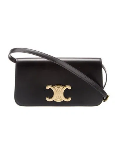 Pre-owned Celine Triomphe Triomphe 2023 In Black