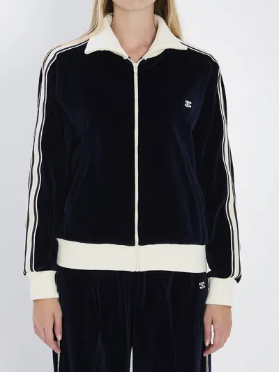 CELINE CELINE TRIOMPHE VELVET JACKET