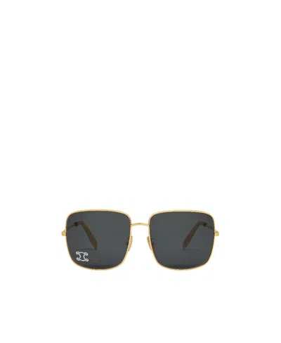 Celine Triomphe Water Drill 01 Sunglasses In Yellow
