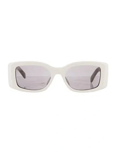 Pre-owned Celine Triomphe Wayfarer Sunglasses In Neutral