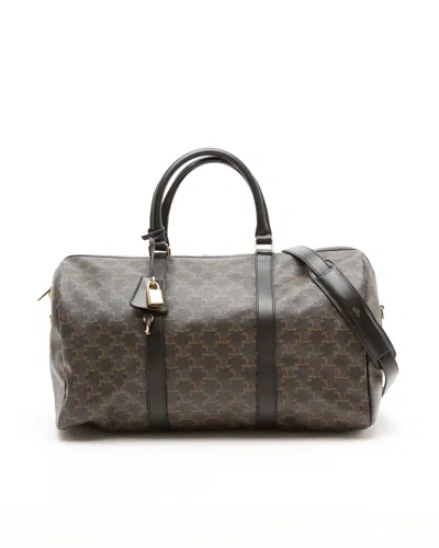 Celine Céline Triomphe Weekend Bag In Multi