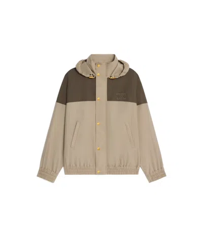 Celine Triomphe Windbreaker In Nylon