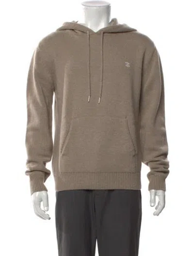 Pre-owned Celine Triomphe Wool In Neutrals